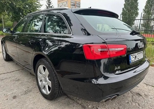 Audi A6 cena 54900 przebieg: 213824, rok produkcji 2014 z Jaworzno małe 407
